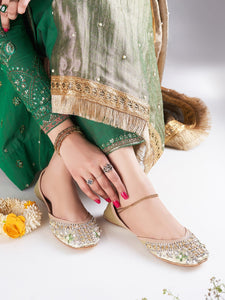 Luxury Handmade Khussa – Pure Leather Craftsmanship & Comfort