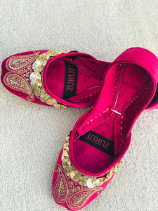 Ethnic Handmade Leather Khussa – Comfortable Everyday Wear